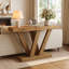 119.9Cm Solid Wood Console Table