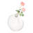 Karly Handcrafted Pottery Earthenware Vase with Sculptural Curved Design-357657036