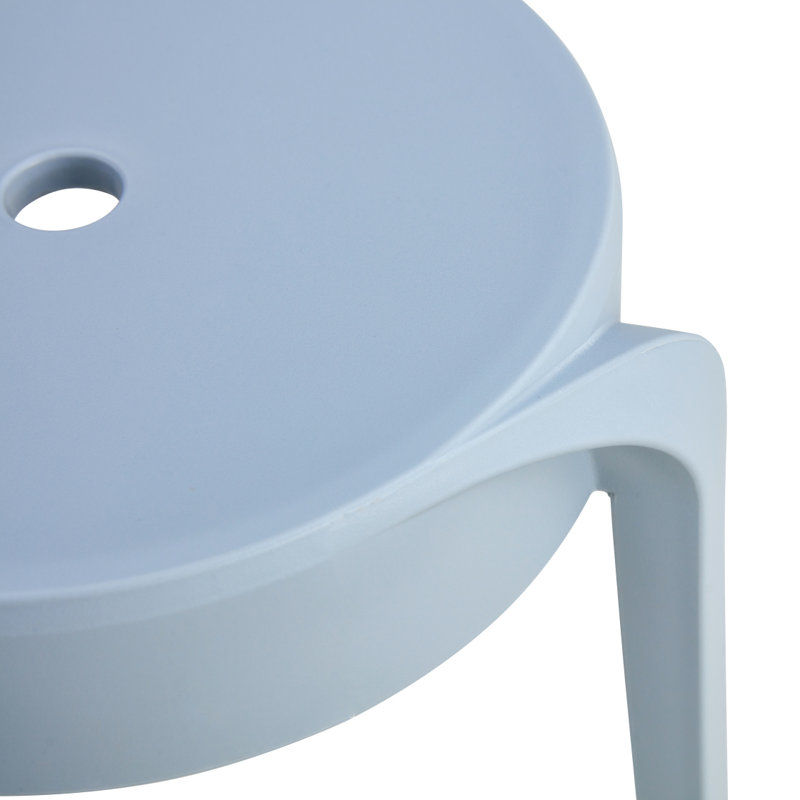 Paquet de tabourets de classe empilables, tabourets en plastique, tabourets gigognes, tabourets ronds colorés, sièges d'extérieur, tabourets décoratifs, chaises, bureau à domicile, salle de classe
