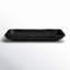 Teak Wood Rectangle Tray - 16x8x2.5" - Black-928667369