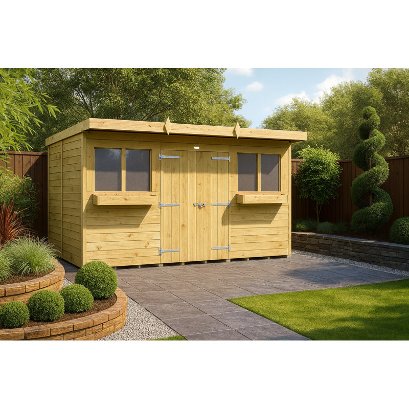 Pent Summer Shed, 12ft x 7ft
