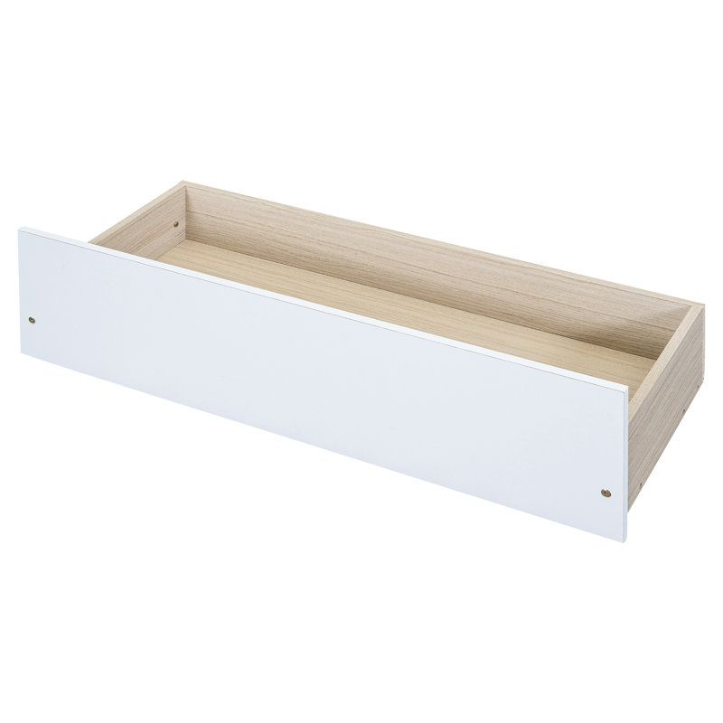 Lit de jour avec construction polyvalente - Améliore l'expérience de vie à la maison, Lit simple, Blanc