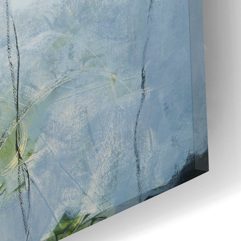 Art mural en verre épique «Treasure Map 2» par Jodi Major, 16 po x 24 po, H 24 po x l 16 po