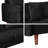 Sofa 56" Velvet Round Arm Loveseat-1484433304