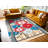 East Urban Home Washable Indepence Day Firecraker Summer Holiday Rug-1669230925