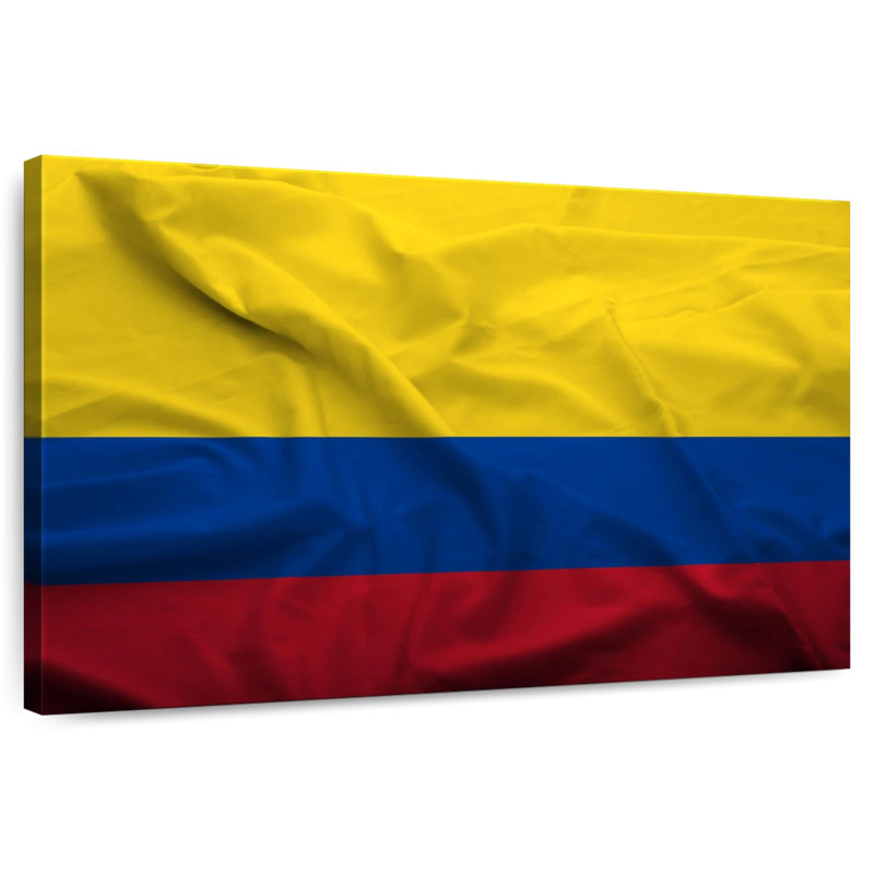 Borges Colombia Flag, 8" H x 12" W