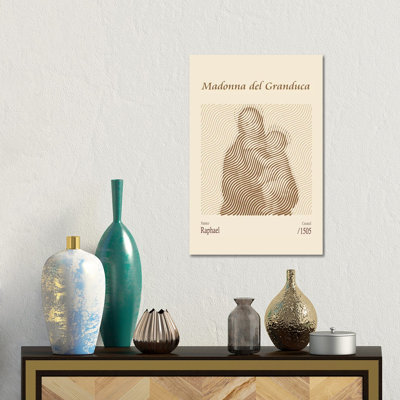 Madonna Del Granduca - Raphael - reproduction d'art sur toile tendue