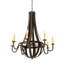 Lustre empire 8 lumières Seigle