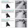 10 Inch All Metal Rain Dual Shower Head