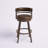 Belvie Swivel Upholstered Faux Leather Counter Stool-833989822-833989809-833727413