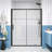 Semi-Frameless Shower Glass Panel