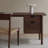 Retro High-quality Walnut Wooden Solid Desk-1952828656