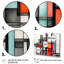 Orange et gris explorant les dimensions sur toile-992090699-992090690