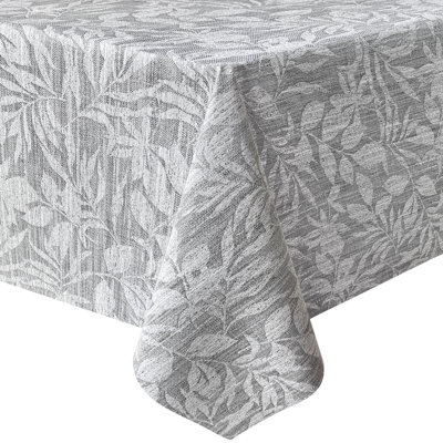 Aircowrie Rectangular Floral Plastic / Vinyl Tablecloth
