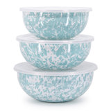 Taupe Swirl Mixing Bowls