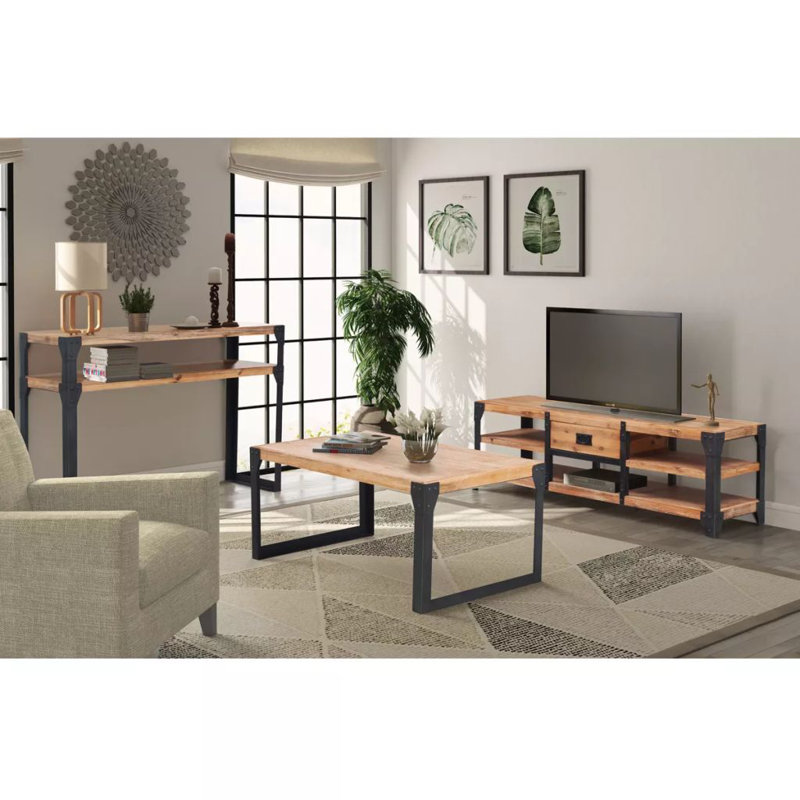 Mateo Unfinished TV Stand for TVs up to 60"