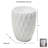 Wave 7 pc bathroom accessory set