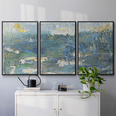 Sparkling Sea I - Toile encadrée multi-pièces