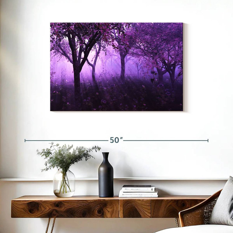 Forêt violette d'Alvord, H 24 po x l 36 po
