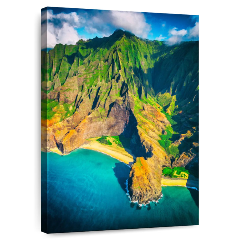 Gillard Na Pali Coast Lookout, 24" H x 16" W