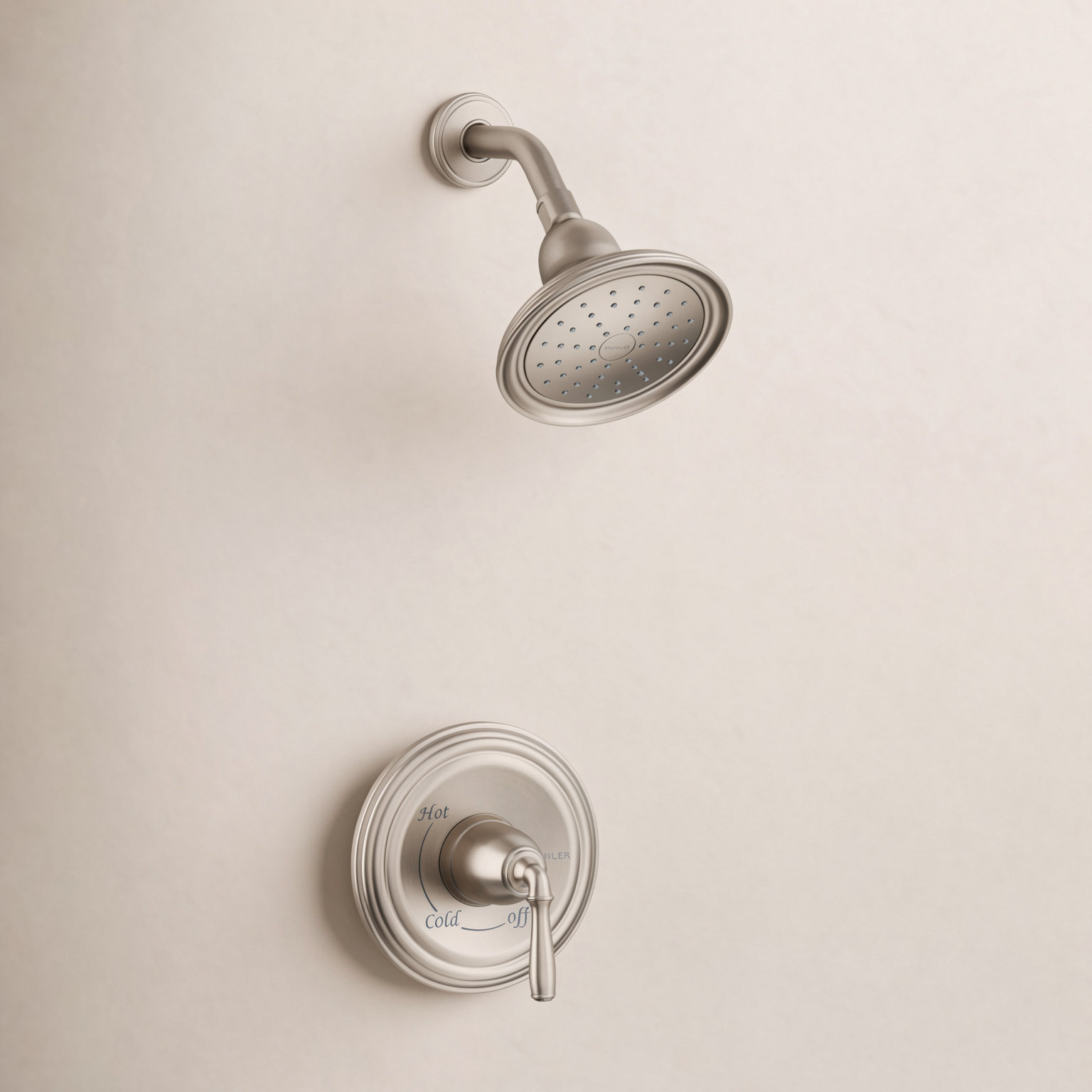 Devonshire Rite-Temp 1.75 GPM Shower Faucet, Vibrant Brushed Nickel