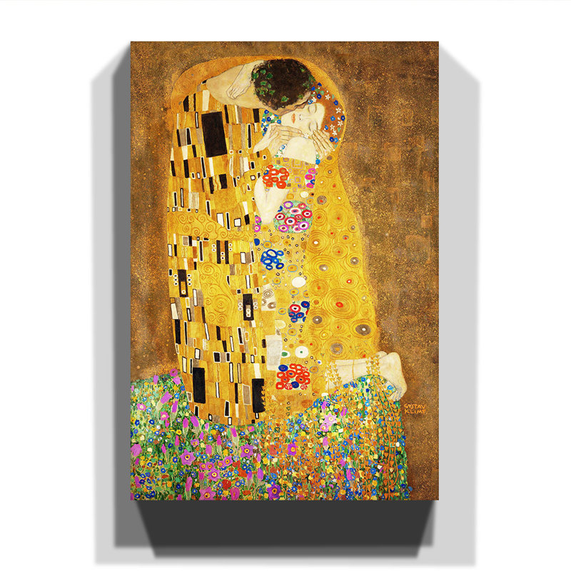 Gustav Klimt - Wrapped Canvas Painting, 100cm H x 70cm W