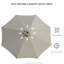 Brookann 295cm Tilt Market Parasol-643524411