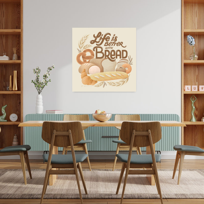 Art contemporain de pâtisserie «I Warm With Bake», H 36 po x l 36 po