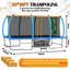 Trampoline carré 10X16FT