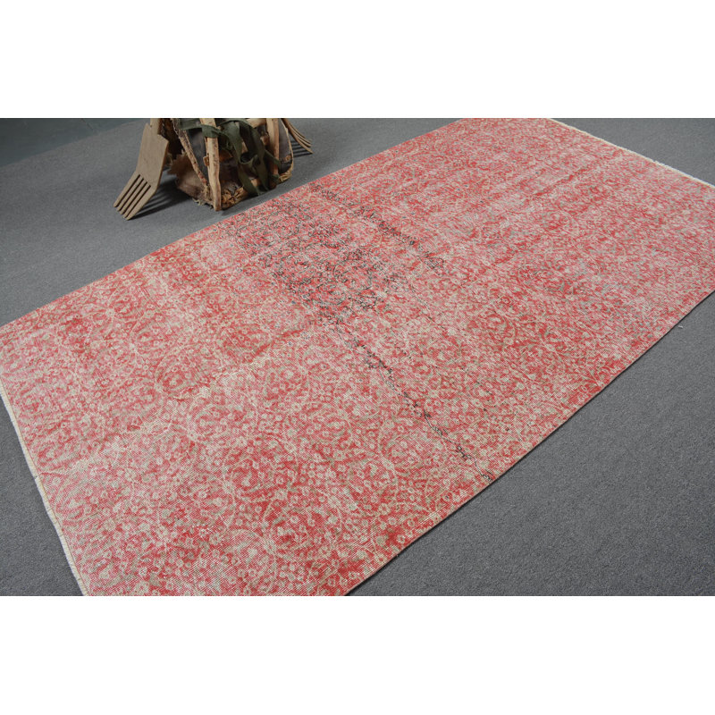 Bedroom Rug, Kitchen Rug, Turkish Rug, Vintage Rugs, 5x9.1 ft Large Rugs, Beige Kitchen Rugs