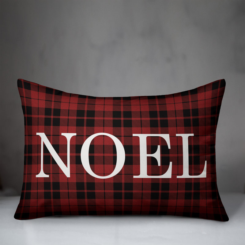 Coussin lombaire noel , Housse de coussin seulement - sans coussin