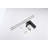 Single Handle Waterfall Bathroom Vanity Sink Faucet With Extra Large Rectangular Spout-110712999