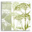 «Delicate Greens» par Erin Clark, art mural en verre acrylique-438078623