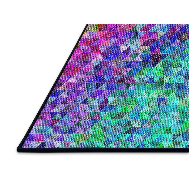 Tapis bleu Savino, Rectangle 5 pi x 7 pi