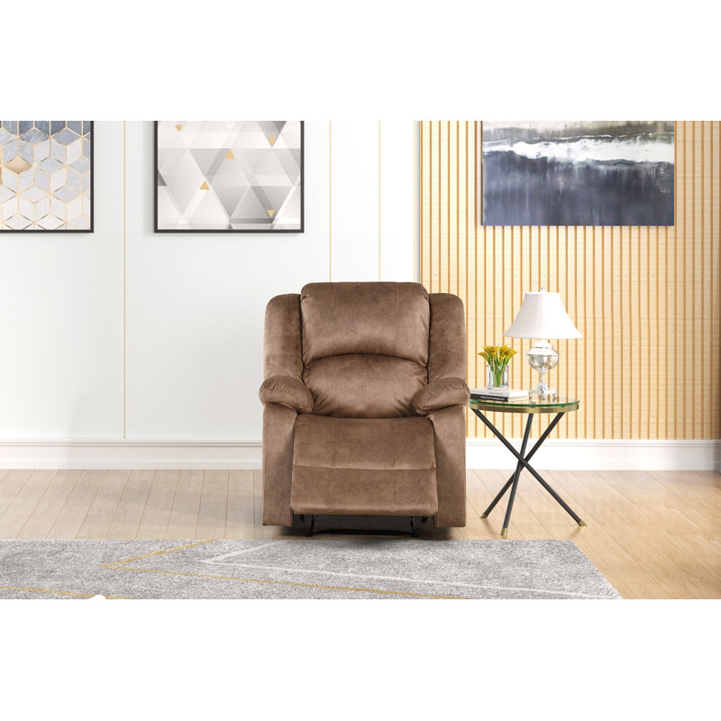 Fauteuil inclinable lève-personne standard 36,22 po Hepfer, Tissu tan