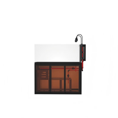 47.24"Industrial-Style Bottom-FFilter Aquarium