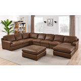 Aness Modular Corner Sectional with Ottoman