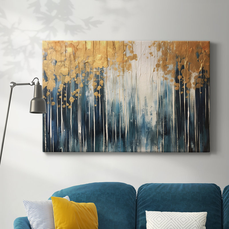 Série de paysages abstraits C XXVII, H 12 po x l 18 po