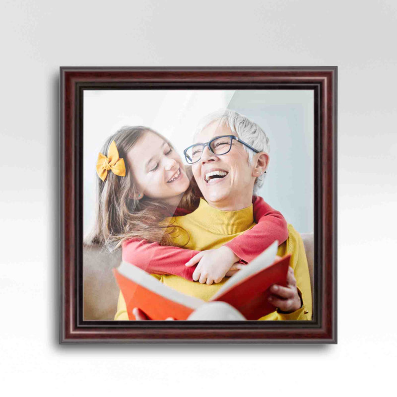 Cadre photo en bois massif Julias, 12 po x 12 po