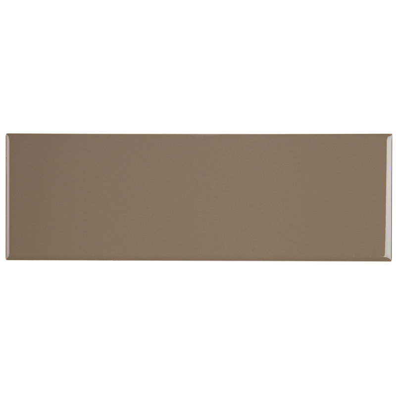 Berkeley 4" x 12" Ceramic Wall & Floor Tile, Elemental Tan