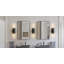 Appliques murales de meuble-lavabo de 23,9 po Adamson-129577849