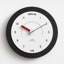 Horloges murales noires modernes rondes-126170484