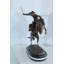 Nifao Bronze Bronco Buster Statue - réplique de Frederic Remington, sculpture de cowboy et de cheval, cire coulée sur base de marbre, grande reproduction d'art occidental intérieur / extérieur pour décor rustique 18 x 14 po x 23 po