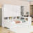 Wooden Daybed with 2 Drawers and Cabinet and Shelves-1612480243-1612480240