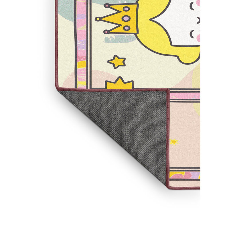 Tapis fantaisie East Urban Home, Rectangulaire 2 pi x 3 pi