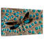 Libellule Brampt sur plume de paon-108818306