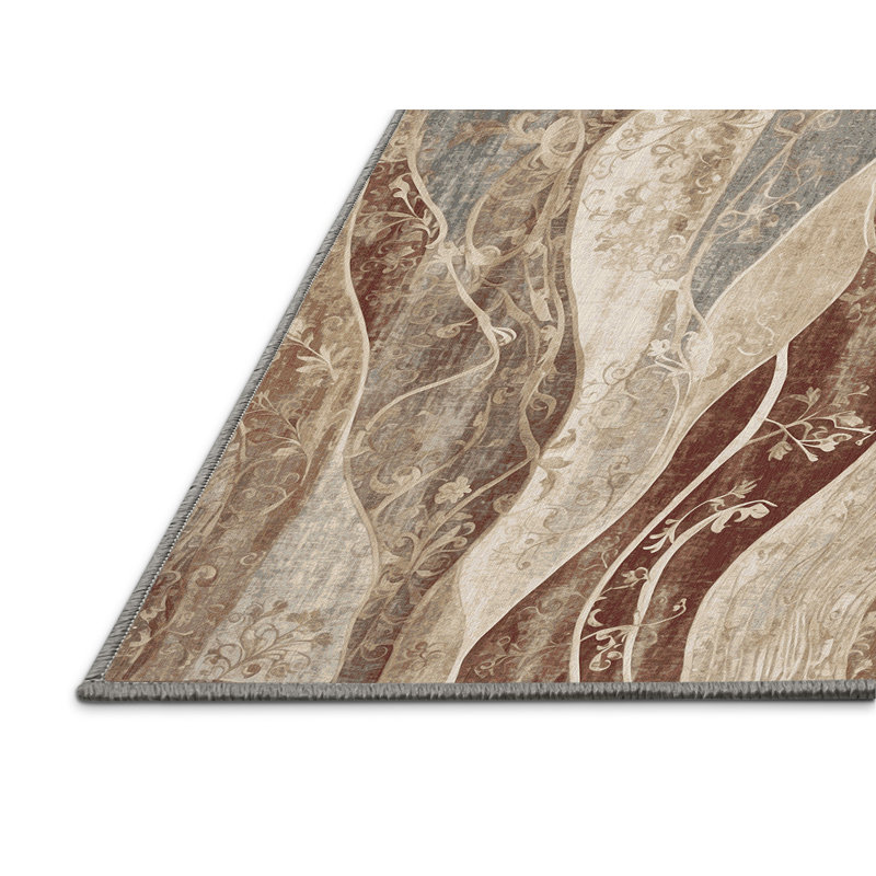 Flowing Grace Rug, Rectangle 2' x 3'