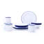 Crow Canyon Enamelware Vintage 16 Piece Dinnerware Set, Service for 4-16977857