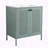 30" Freestanding Bathroom Vanity with Ceramic Sink – Cold Rolled Steel
