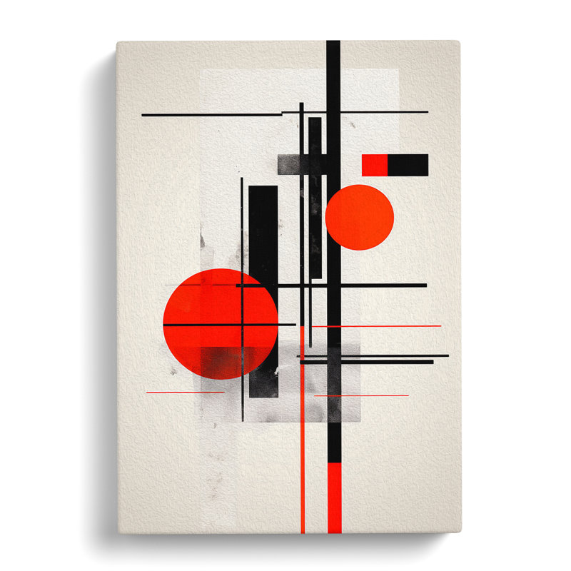 Minimalist Constructivism No.2 - Wrapped Canvas, 50cm H x 35cm W x 3cm D
